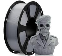 PETG Filament, Filamento de impresora 3D,GIANTARM PETG Filamento 1,75mm,Precisión dimensional +/- 0,03 mm, 1kg, Gris