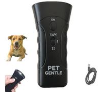 PetGentle Anti Barking Device, 2025 New Petgentle Dog Training Device, Pet Gentle, Ultrasonic Dog Bark Deterrent & Trainer - Stop Excessive Barking, Portable Training Equipment, for All Dogs (1Pcs)