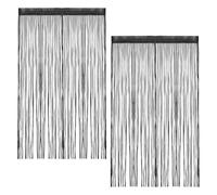 PetGlimmer 2 Piezas Cortina Tiras, 100X200 cm Brillantes Cortina Puerta,