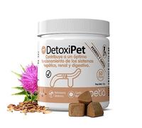 petia Vet health - Detoxipet - Protección Gastrointestinal para Perros y Gatos - 1 Bote 60 Chews