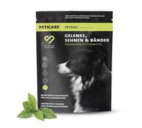 Peticare articulaciones artrosis Polvo para Perros | con MSM, colágeno | fortalece Huesos, Aparato de la Cadera | sin Comprimidos | alimento complementario Natural - petDog Health 2502