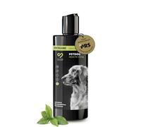 Peticare Perro Champu contra Picor Fuerte, Anti-Pulgas y Anti-Acaros - Tratamiento para Parasitos y Repelente, Shampoo, Ingredientes eficaces - petDog Health 2104