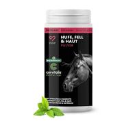 Peticare Polvo Cascos & Pelaje para Caballos | Favorece Cascos Fuertes, Piel Sana y Pelaje Brillante | con biotina, Zinc y levadura de Cerveza | Suplemento Natural | petHorse Health 4610