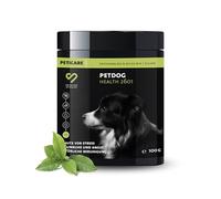 Peticare Relax & Chill Pulver für Hunde | Anti-Stress Beruhigungsmittel bei Angst, Nervosität, Aggressionen | rein pflanzliche Inhaltsstoffe