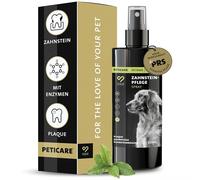 Peticare Spray de Cuidado Dental para Perros | Fórmula enzimática para apoyar la higiene bucal y Reducir acumulaciones | Sin Cepillado, Aliento Fresco, Base Natural | petDog Care 2119