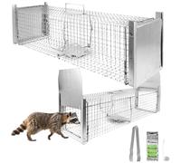 Petigi Animales Humane Trampa Jaula Captura Comadreja Gato 102 x 26 x 26 cm