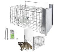 Petigi Animales Humane Trampa Jaula Captura Comadreja Gato 35 x 17 x 17 cm