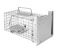 Petigi Animales Humane Trampa Jaula Captura Ratones Ratas Conejos Topos Martas Castores Tejones, Dimensiones/Modelo:Trampa Animales pequeños 5 (33 x 17 x 17 cm)