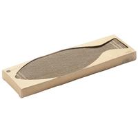 PETIQUE Tabla Rascadora de Pez - Rascador de Cartón Ecológico para Gatos, Forma de Pez