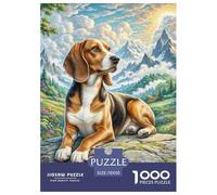 Petit Basset Griffon Vendéen Puzzle 1000 Piezas Obra De Arte De Juego De Rompecabezas Regalos para Hombres A Partir De 14 Años 70x50cm/1000pcs