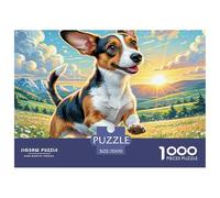 Petit Basset Griffon Vendéen Puzzle 1000 Piezas Rompecabezas para Adultos,desafío 70x50cm/1000pcs