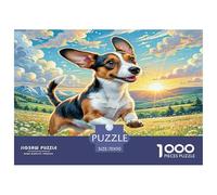 Petit Basset Griffon Vendéen Puzzles Imposible,desafío para Adultos Juego Educativo 1000 Piezas Obra De Arte De Juego De para Adultos Y Niños 70x50cm/1000pcs