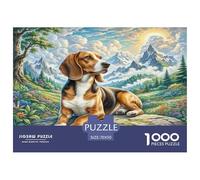 Petit Basset Griffon Vendéen Rompecabezas Imposible,desafío para Adultos Juego Educativo 1000 Piezas Obra De Arte De Juego De para Adultos Y Niños Mayores De 12 Años 70x50cm/1000pcs