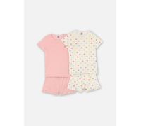 Petit Bateau 2 Pyjacourts A0D6P00 Lot Happy 5A Blanco