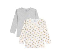 Petit Bateau 2 TS Ml le Ropa Interior DÍA, Variante 1, 12 años para Niños