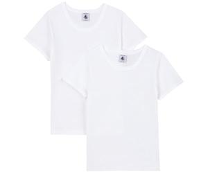 Petit Bateau A01fy Camiseta de Manga Corta Niñas (Pack de 2)