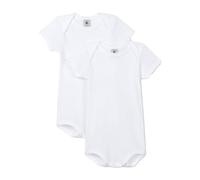 Petit Bateau A01T4, Body a Rayas de Manga Corta Unisex bebé (Pack de 2), Variante 1, 24 meses