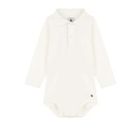 Petit Bateau A05Q2, Body de Manga Larga con Cuello de Polo Bebé-Niños, Malvavisco Blanco, 3 años