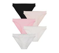 Petit Bateau Lot de 5 Culottes en Coton XS Multicolor