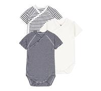 Petit Bateau A097h Body de Manga Corta para Recién Nacido Unisex bebé (Pack de 1)