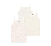 Petit Bateau A0A47, Camisas de Tirantes Niñas (Pack de 3), Variante 1, 4 años