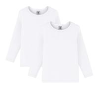 Petit Bateau A0AAC, Camiseta Niñas (Pack de 2), Variante 1 (Nuevo), 10 años