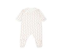Petit Bateau A0ARW Pijama De Manga Larga Unisex Bebé Marshmallow/Terkuit 0 Meses