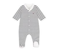 Petit Bateau A0ASR Duerme Bien, Blanc/Bleu, 9 mois para Bebés