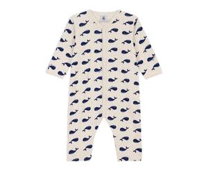 Petit Bateau A0AXH Pijama De Manga Larga Sin Pies Unisex Bebé Montelimar/Medieval 12 Meses