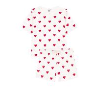 Petit Bateau A0B5V Pijacourt De Manga Corta Mujer Marshmallow/Terkuit L