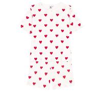 Petit Bateau A0B5V Pijacourt De Manga Corta Mujer Marshmallow/Terkuit XXS