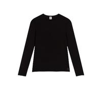 Petit Bateau A0B6E Camiseta De Manga Larga Mujer Negro S