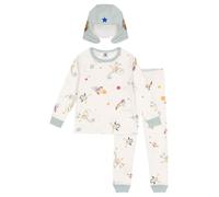 Petit Bateau A0B8B Pijama De Manga Larga Y Máscara. Niños Marshmallow/Multico 3 Años