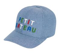 Petit Bateau A0CEO Gorra Bebe, Denim Tres Clair, 6-8 ANS para Niños