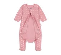 Petit Bateau A0CIO, Bodyjama Bebé-Niñas, Rosa/Blanco, Prematuro