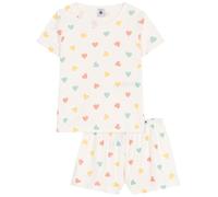 Petit Bateau A0CJZ Pyjacourt, Blanc/Multico, 8 ANS para Niñas