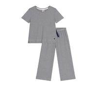Petit Bateau A0CK1 Pijama, Bleu/Blanc, 12 ANS para Niñas