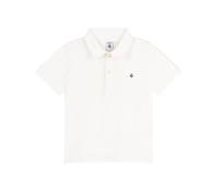 Petit Bateau A0COD Polo de Manga Corta, Blanc, 4 ANS para Niños