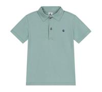Petit Bateau A0COD Polo de Manga Corta, Vert, 5 ANS para Niños