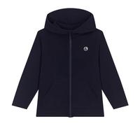 Petit Bateau A0CRT Sudadera con Capucha, Bleu, 12 ANS para Niños