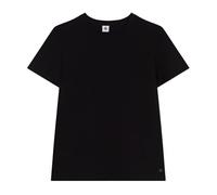 Camiseta Le Droit de algodón liso Mujer Talla S. Color Negro