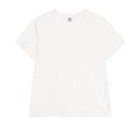 Petit Bateau A0CSD Camiseta de Manga Corta, Blanco, XL para Mujer