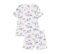 Petit Bateau A0CUL Pyjacourt, Blanc/Multico, 12 ANS para Niños