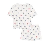 Petit Bateau A0D1E Pyjacourt, Blanco/Multicolor, M para Mujer