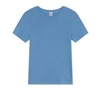 Petit Bateau A0D3O Camiseta de Manga Corta, Azul, XS para Mujer