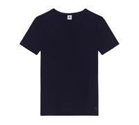Petit Bateau A0D4B Camiseta de Manga Corta, Azul, XS para Mujer