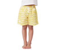 Petit Bateau A0D4F, Bañador de natación Niños, Amarillo/Blanco, 6 años