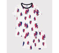 Petit Bateau A0D9H, Pyjacourt Niños, Blanco/Multicolor, 5 años