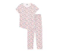 Petit Bateau Barco pequeño Ciao Mcjl Ropa Noche Chica, Marshmallow/Multico, 4 años