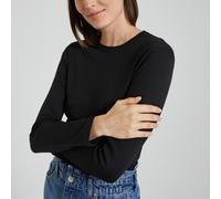 Petit Bateau A0AKG, Camiseta Mujer, Negro (Nuevo), S